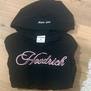 Size small Hoodrich black Zip up. EEUC